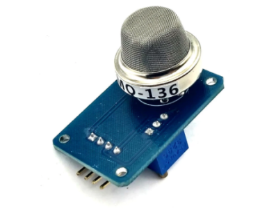 M&oacute;dulo Sensor de G&aacute;s Sulf&iacute;drico MQ-136 para Arduino - Imagem 1