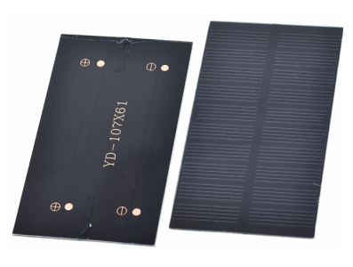 Painel solar laminado monocristalino 1W 5V - Imagem 1