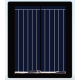 Painel solar policristalino 1 V 100 mA modelo Drop - Thumb - 1