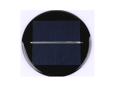 Painel solar flex&iacute;vel policristalino circular 2V 110mA tipo PCB Drop - Imagem 1