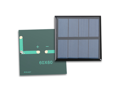 Painel solar policristalino 2 V 150 mA formato drop - Imagem 1