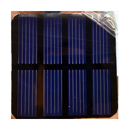 Painel solar 2,5 V 120 mA com fio e gota de cola