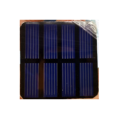 Painel solar 2,5 V 120 mA gota de cola sem fio
