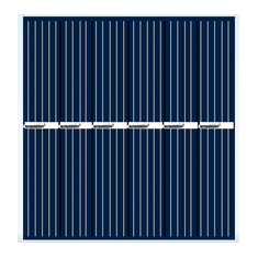 Painel solar policristalino 3 V 150 mA Drop