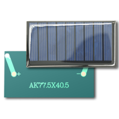 Painel solar policristalino Glue Drop 4,5 V 80 mA