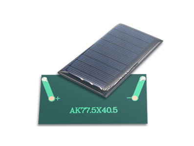 Painel solar policristalino 4,5 V 90 mA com gota de cola - Imagem 1
