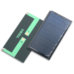 Painel solar policristalino 5,5 V 60 mA Glue Drop