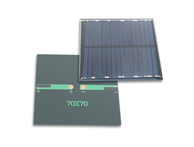 Painel solar policristalino 5,5 V 110 mA com gota de cola (Glue Drop) - Imagem 1