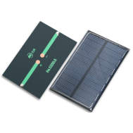 Painel solar policristalino 5,5 V 120 mA tipo Glue Drop
