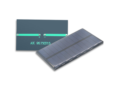 Painel solar policristalino Glue Drop 5,5 V 135 mA - Imagem 1