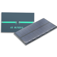 Painel solar policristalino Glue Drop 5,5 V 135 mA
