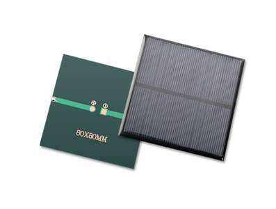 Painel solar policristalino 6 V 150 mA Glue Drop - Imagem 1