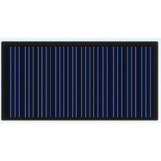 Painel solar policristalino Drop 5,5 V 100 mA