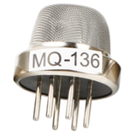Sensor MQ-136 de G&aacute;s Sulfeto de Hidrog&ecirc;nio (H2S) para Arduino