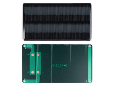 Painel solar monocristalino 6 V 200 mA tipo Drop - Imagem 1