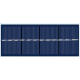 Painel solar policristalino 6,5 V 250 mA Drop - Thumb - 1