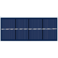 Painel solar policristalino 6,5 V 250 mA Drop