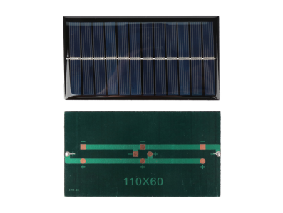 Painel Solar Policristalino Gota 6V 1W - Imagem 1