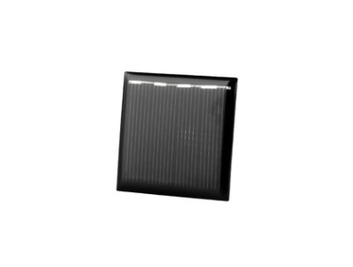 Painel solar policristalino 5 V 100 mA 60 x 60 mm com cola drop glue - Imagem 1
