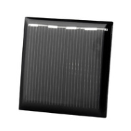Painel solar policristalino 5 V 100 mA 60 x 60 mm com cola drop glue