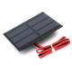 Painel solar 1,5 V 435 mA, gota de cola, cabo 15 cm - Thumb - 1