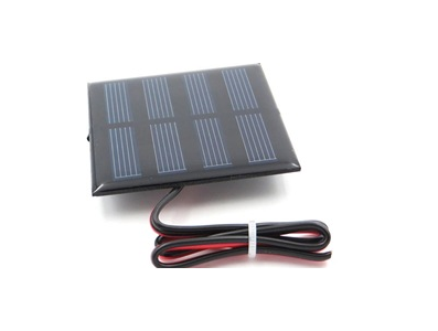 Painel solar 2 V 150 mA Glue Drop com cabo 15 cm - Imagem 1