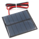 Painel solar 3V 150 mA Glue Drop com cabo 15 cm - Thumb - 1