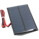 Painel solar 3,5 V 250 mA, encapsulamento tipo glue drop, cabo 30 cm - Thumb - 1