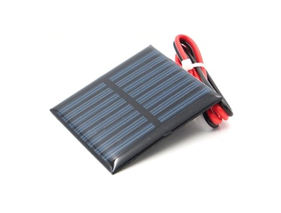 Painel solar Glue Drop 4 V 60 mA com cabo de 30 cm - Imagem 1