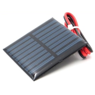 Painel solar Glue Drop 4 V 60 mA com cabo de 30 cm