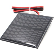 Painel solar Glue Drop 4 V 160 mA com cabo de 30 cm