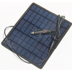 Painel solar policristalino 18 V 5,5 W com fio