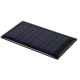Painel solar de sil&iacute;cio monocristalino 6 V 290 mA acabamento fosco formato gota - Thumb - 1