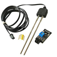 M&oacute;dulo sensor detector de umidade do solo para teste com cabo de 1,3 m