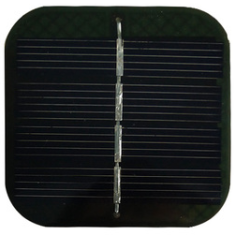 Painel solar laminado de sil&iacute;cio monocristalino 2 V 100 mA