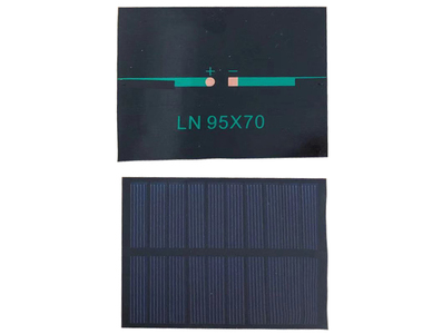 Painel solar 5V 160mA m&oacute;dulo fotovoltaico - Imagem 1