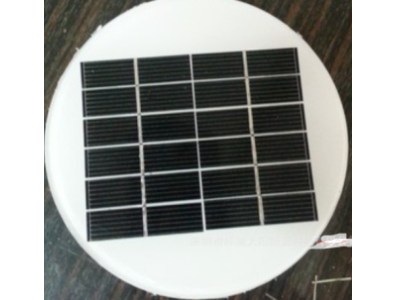 Painel solar redondo de vidro 6 V 0,25 A - Imagem 1