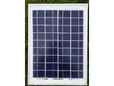 Painel solar 5,76 V 1 A com vidro e estrutura em alum&iacute;nio - Imagem 1