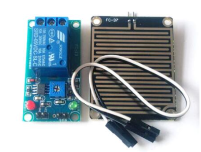 M&oacute;dulo sensor de detec&ccedil;&atilde;o de gotas de chuva com rel&eacute; 12V para Arduino - Imagem 7