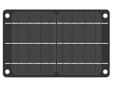 Painel solar monocristalino 5W sem cabo - Imagem 1