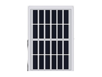 Painel solar monocristalino 6 V 1 W em caixa pl&aacute;stica, comprimento do cabo 3 m, tens&atilde;o inst&aacute;vel - Imagem 1