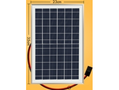 Regulador de tens&atilde;o 5V 10W para painel solar com estrutura de alum&iacute;nio e cabo de 1 m - Imagem 1