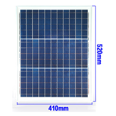 Painel Solar Policristalino 18V 30W