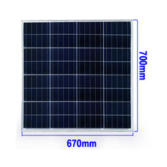 Painel Solar Policristalino 18V 70W