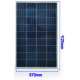Painel solar policristalino 18V 120W - Thumb - 1
