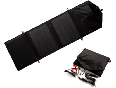 Bolsa dobr&aacute;vel com painel solar monocristalino 6V 18W para carregamento - Imagem 7