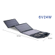 Bolsa Dobr&aacute;vel Solar Monocristalina 6V 24W - Thumb - 7