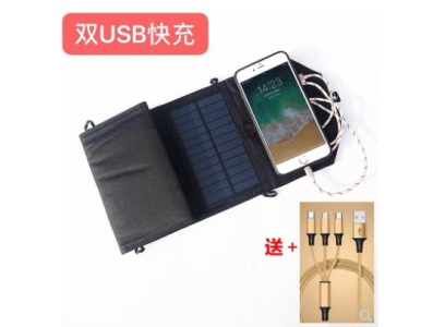 Painel solar dobr&aacute;vel monocristalino 6V 30W para uso externo - Imagem 7