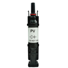 Conector Plug Solar DC com Diodo 20A