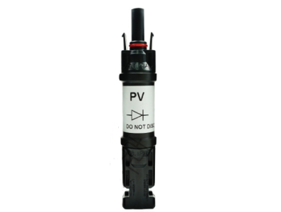 Conector Plug Solar DC com Diodo 20A - Imagem 1